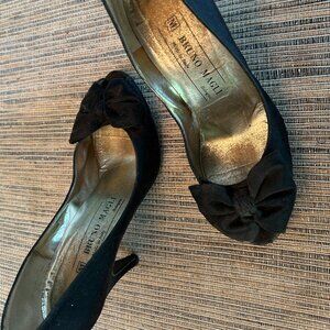 BRUNO MAGLI satin shoes size 6